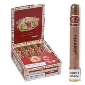 ROMEO Y JULIETA RESERVA REAL IT’S A BOY ROMEO TUBE BOX OF 10