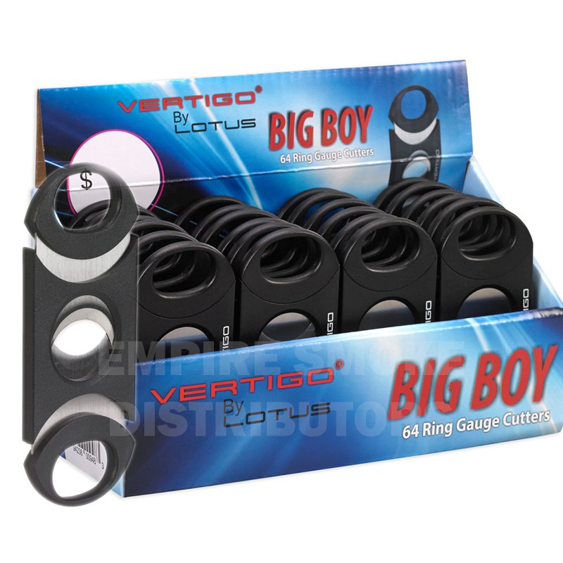 VERTIGO BIG BOY CIGAR CUTTERS – BOX OF 24