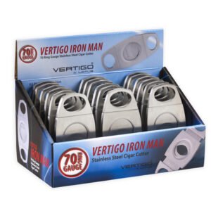 VERTIGO IRON MAN CIGAR CUTTERS – BOX OF 18