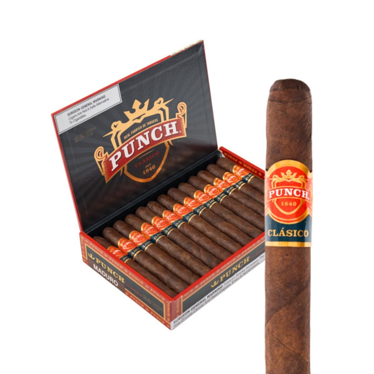 PUNCH CLASICO LONDON CLUB MAD BOX OF 25
