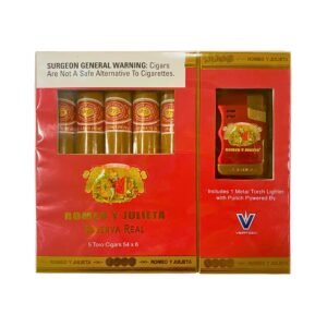ROMEO Y JULIETA RESERVA REAL TORO VERTIGO LIGHTER SAMPLER BOX OF 5