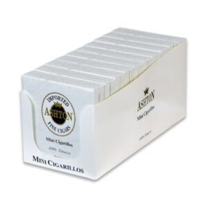 ASHTON MINI CIGARILLOS UNIT OF 200 (10 TINS OF 20)