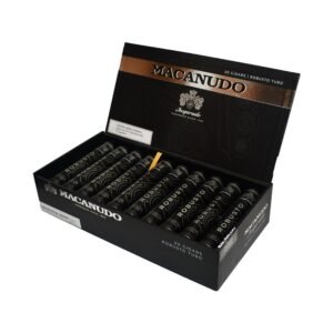 MACANUDO INSPIRADO BLACK ROBUSTO TUBO (4.875 X 50) BOX OF 20