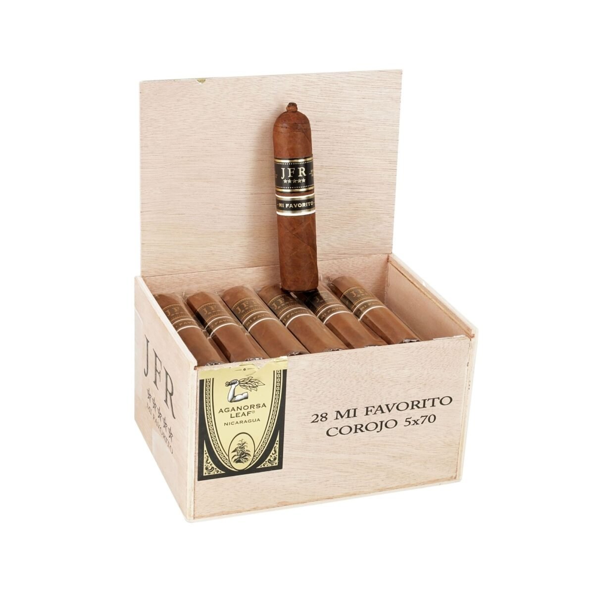 JFR MI FAVORITO COROJO (5X70) PIGTAIL BOX OF 28