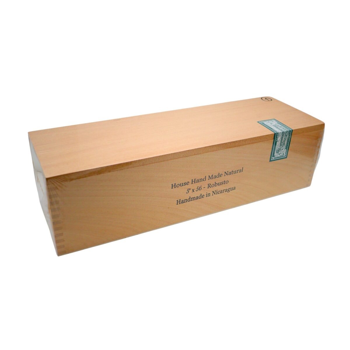 HOUSE HANDMADE ROBUSTO (5X56) NAT CRATE BOX OF 100