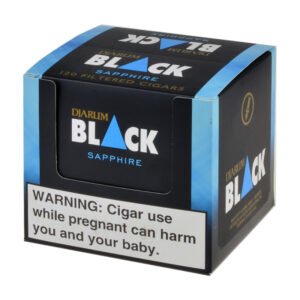 DJARUM BLACK 120CT MINI SAPPHIRE 10 PK OF 12